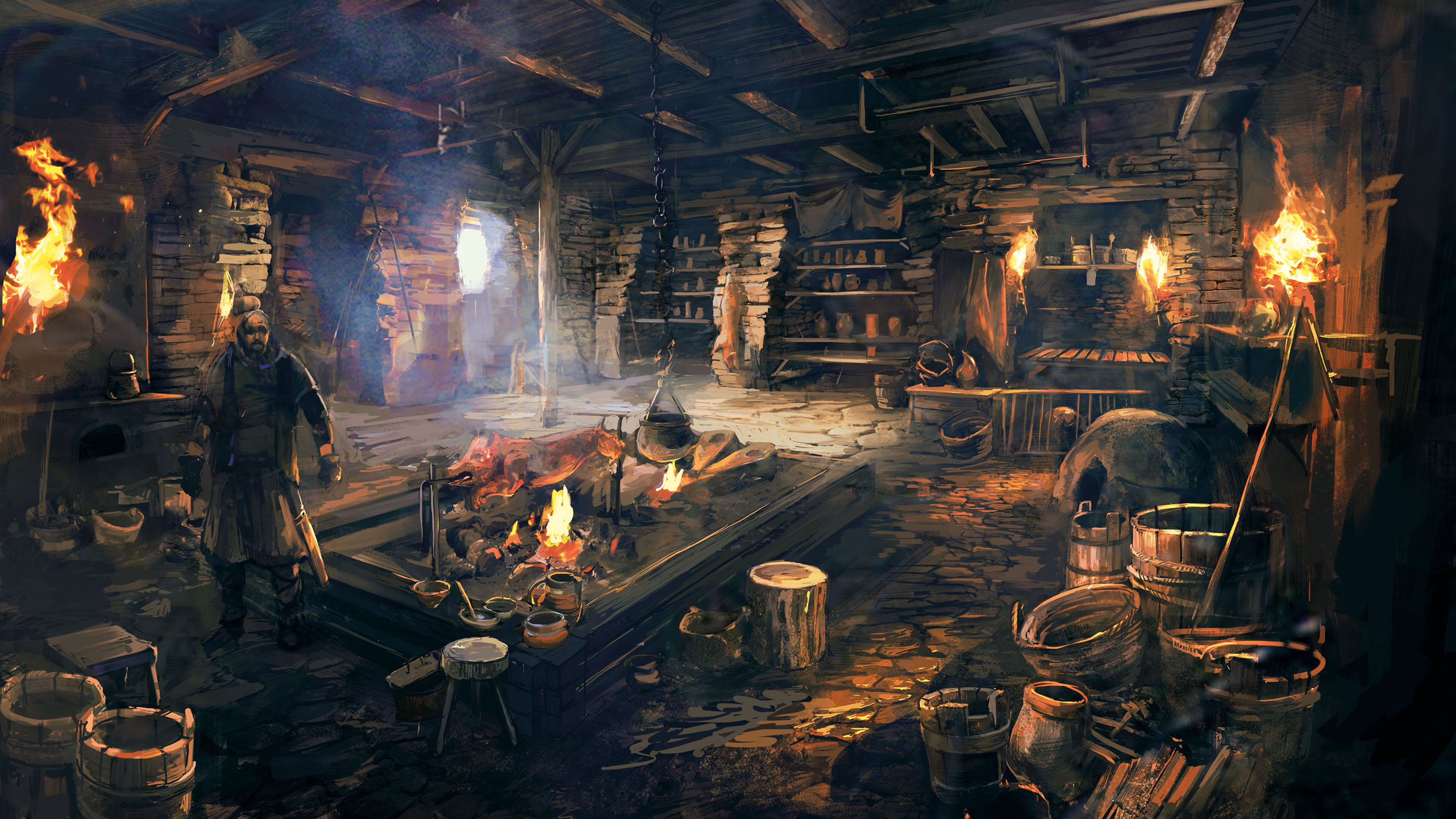 Witcher 3 Concept Art - HD Wallpaper 