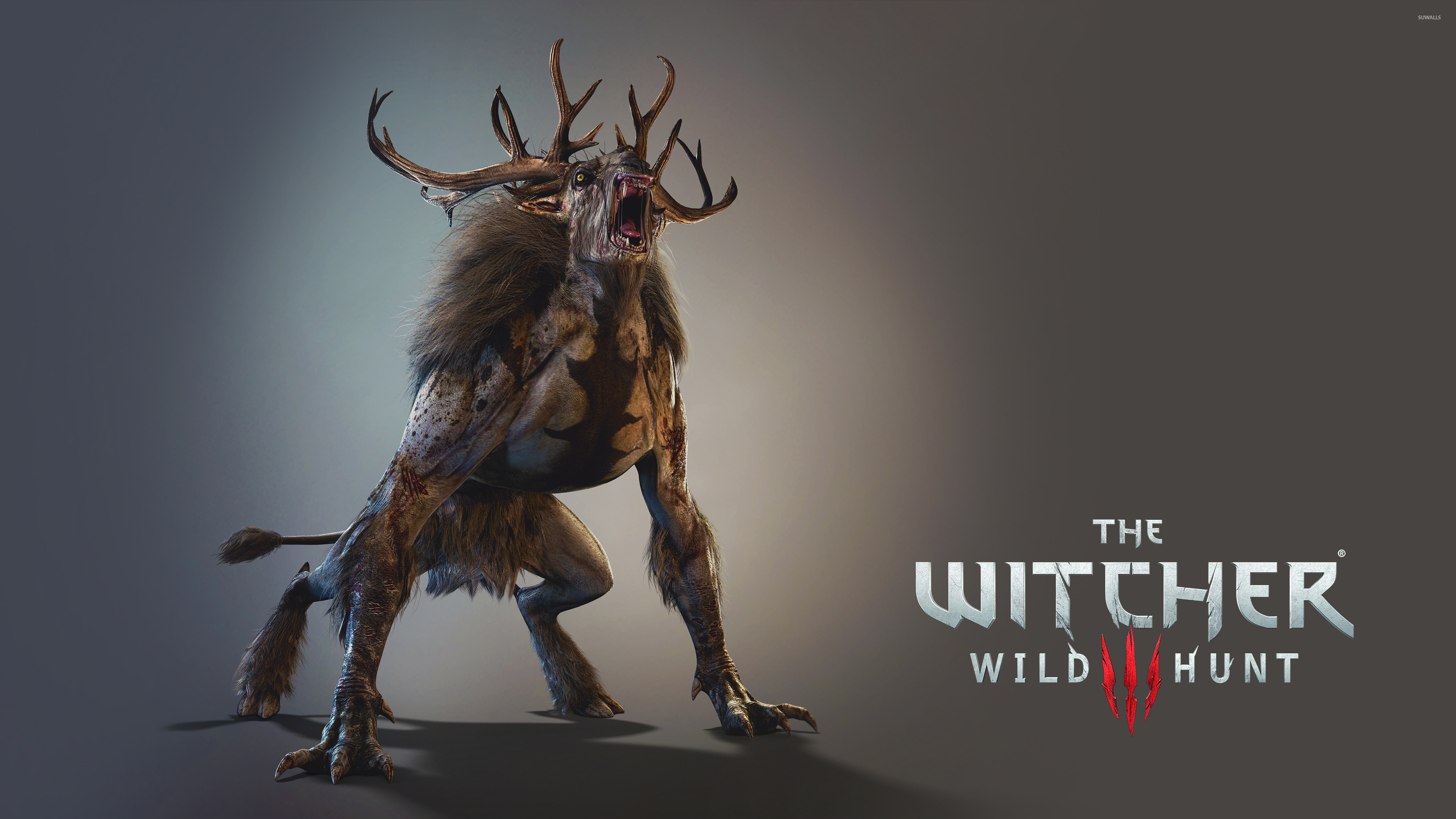 Witcher 3 Wild Hunt Fiend - HD Wallpaper 