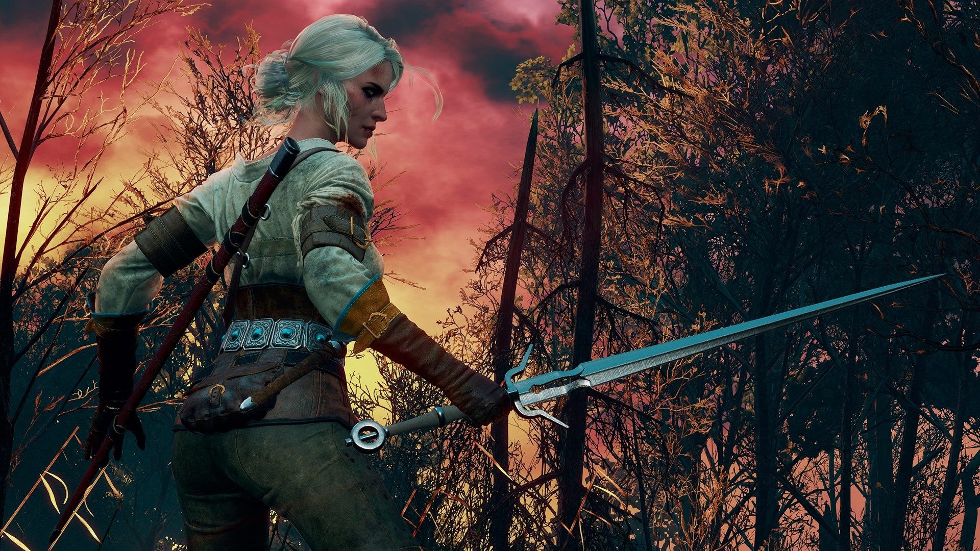 Hd Witcher 3 4k Images For Android - Ciri - HD Wallpaper 
