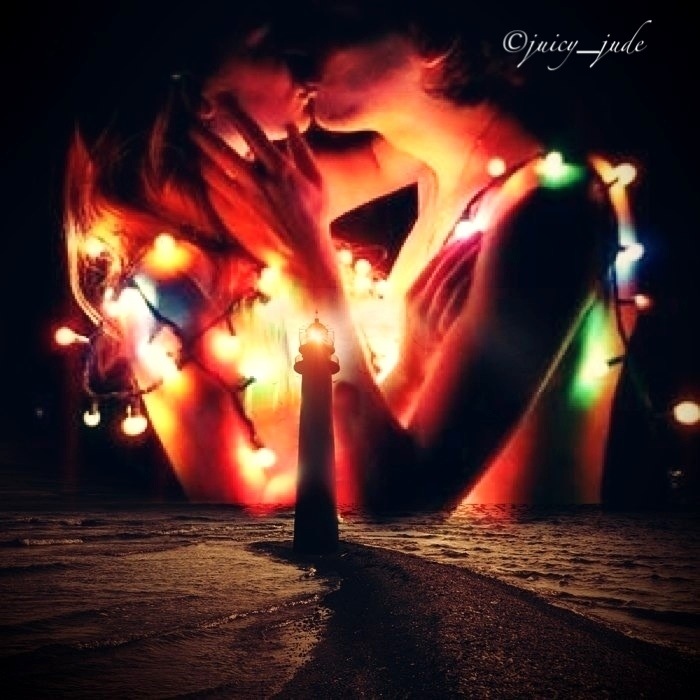 Instagram Filtermania2 Tutorial - Couple With Christmas Lights - HD Wallpaper 