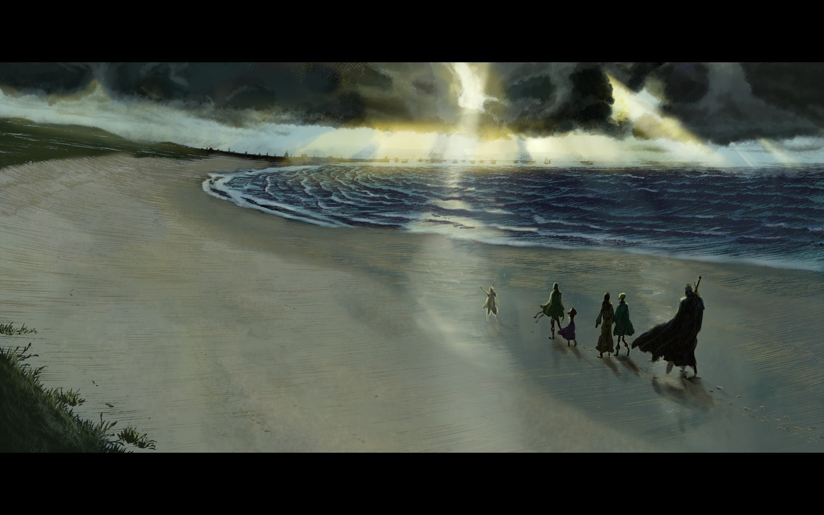 Berserk - Berserk Wallpaper Beach - HD Wallpaper 