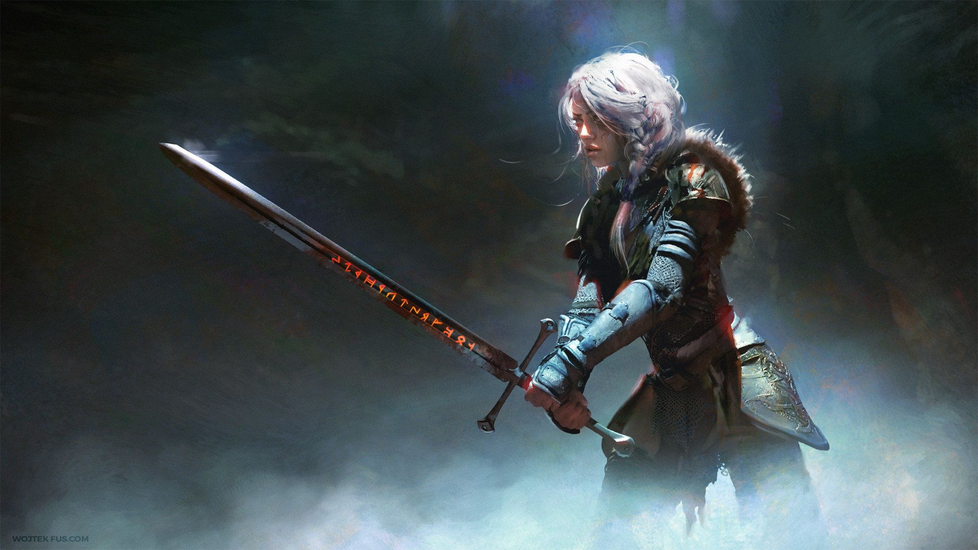 Witcher Ciri, Hd Wallpaper - Witcher Ciri Concept Art - HD Wallpaper 