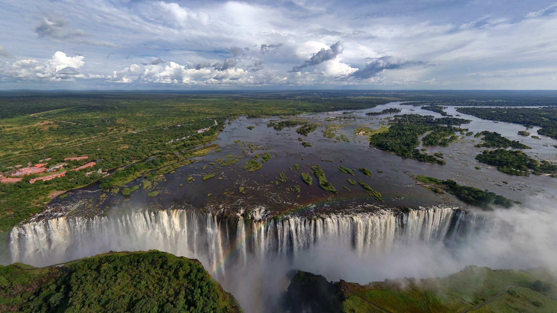 Victoria Falls - HD Wallpaper 