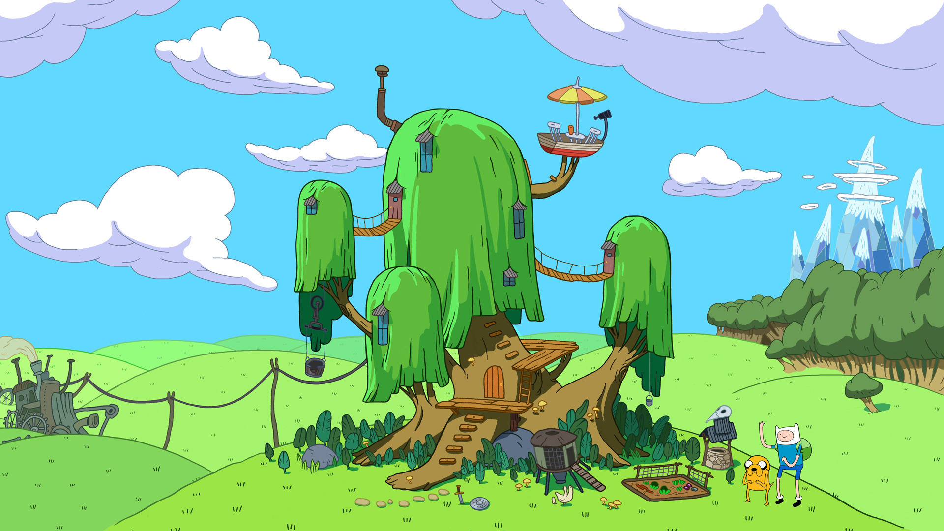Adventure Time - Adventure Time Background - HD Wallpaper 