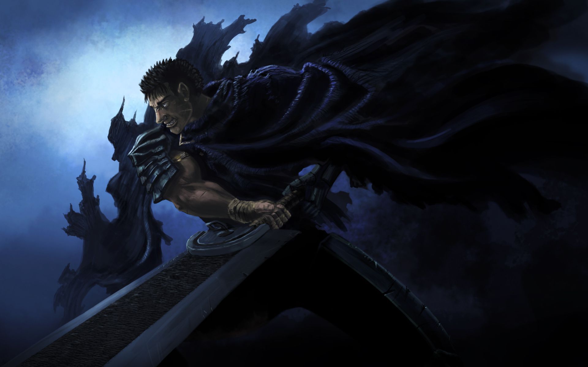 Guts The Black Swordsman - HD Wallpaper 