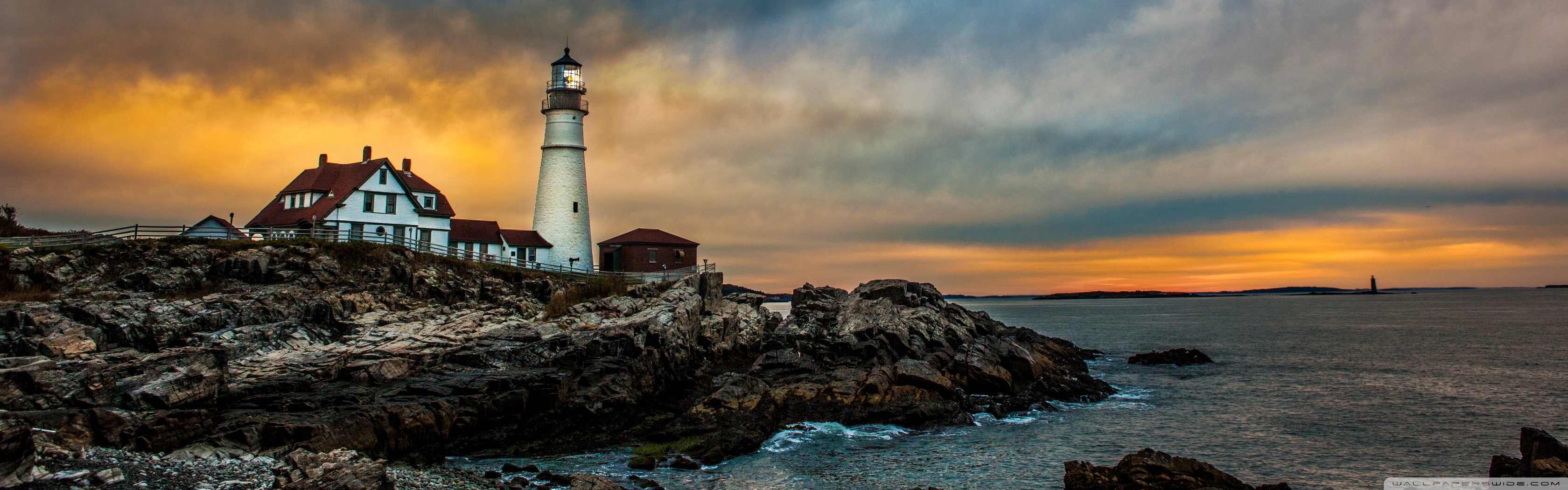 Portland Head Light - HD Wallpaper 