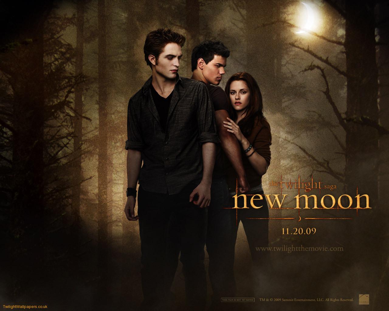 Twilight New Moon - HD Wallpaper 
