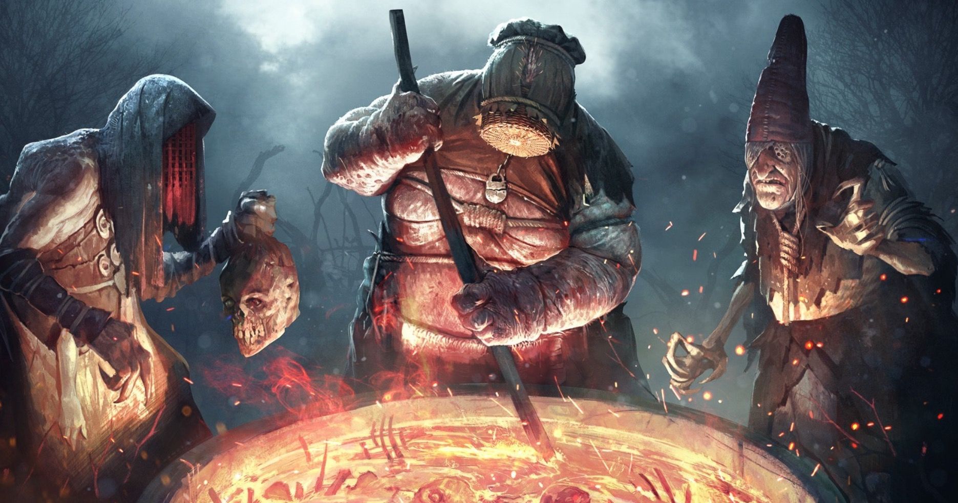 Witcher 3 The Crones - HD Wallpaper 