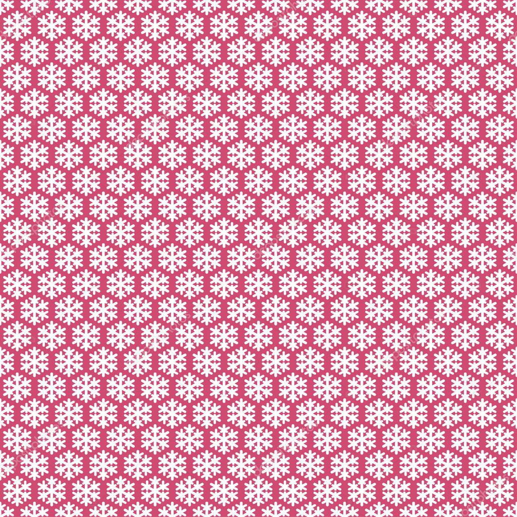 Seamless Snowflake Snow Pattern - HD Wallpaper 