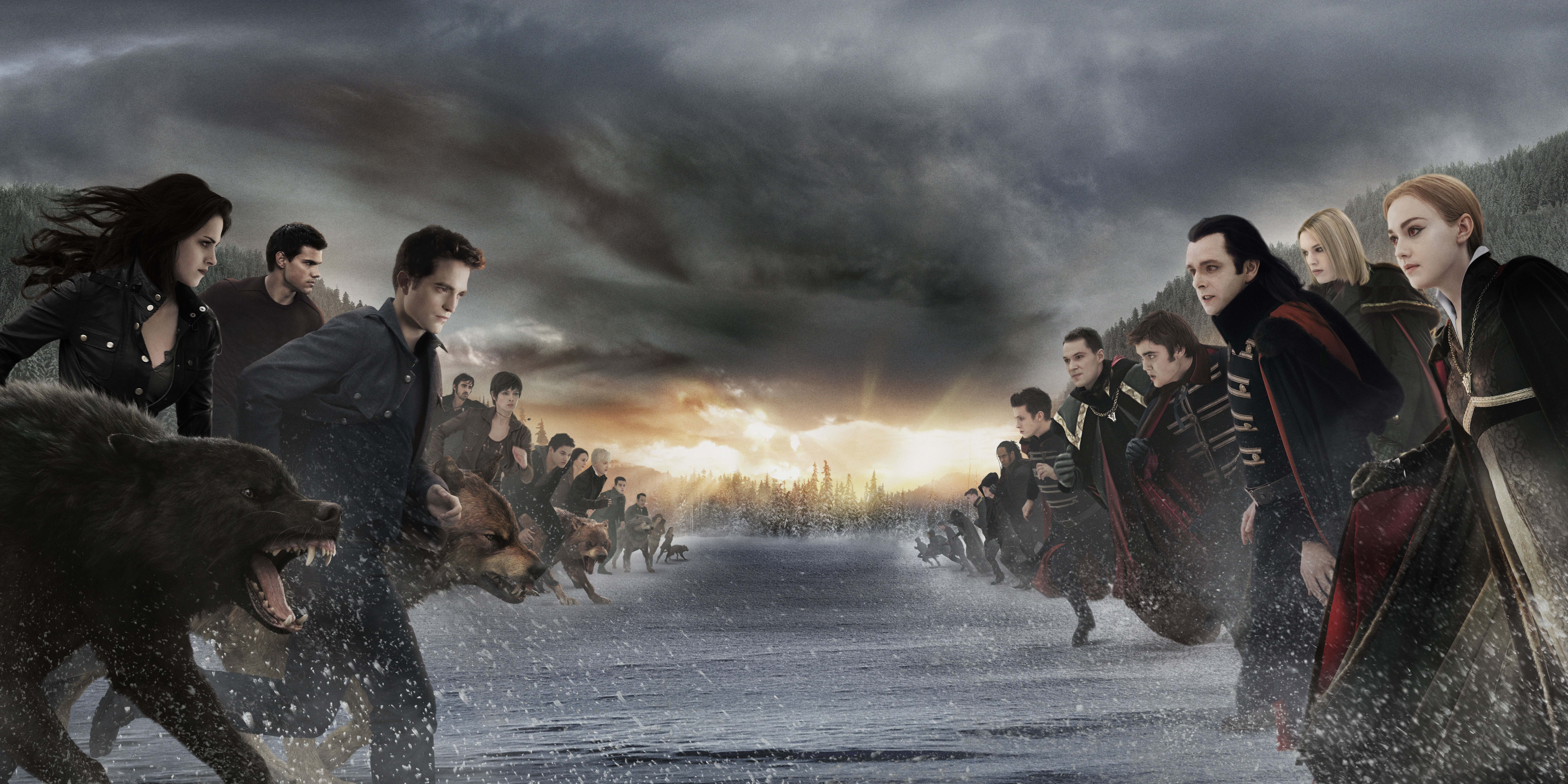 Twilight Breaking Dawn War - HD Wallpaper 