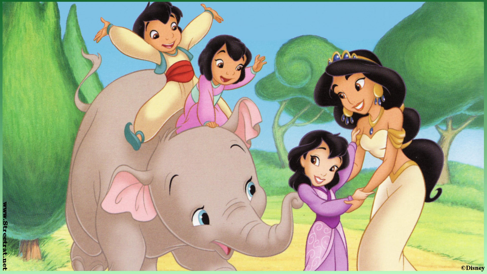 Disney Princess Jasmine - HD Wallpaper 
