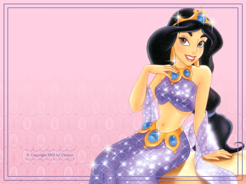 Jasmine Hd Wallpapers - Disney Princess Jasmine In Pink - HD Wallpaper 