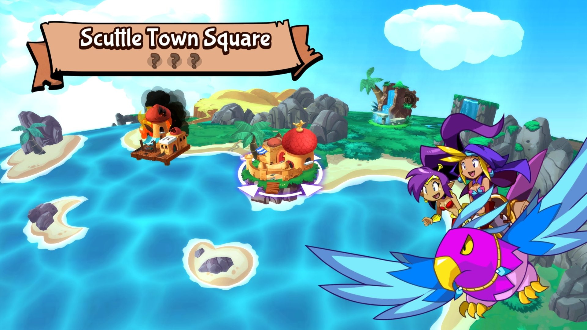 Shantae 1 2 Genie Hero Map - HD Wallpaper 