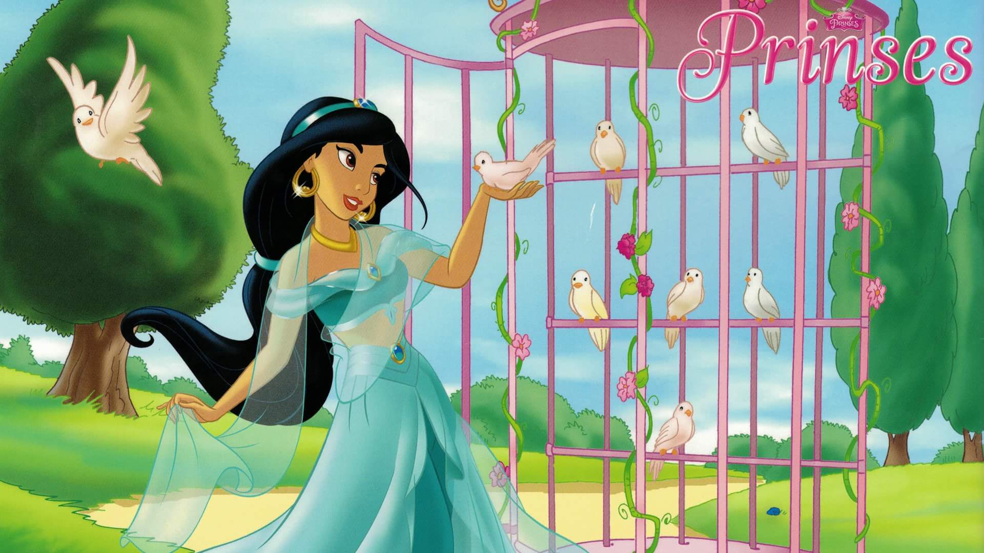 Princess Jasmine - Disney Princess Jasmine - HD Wallpaper 