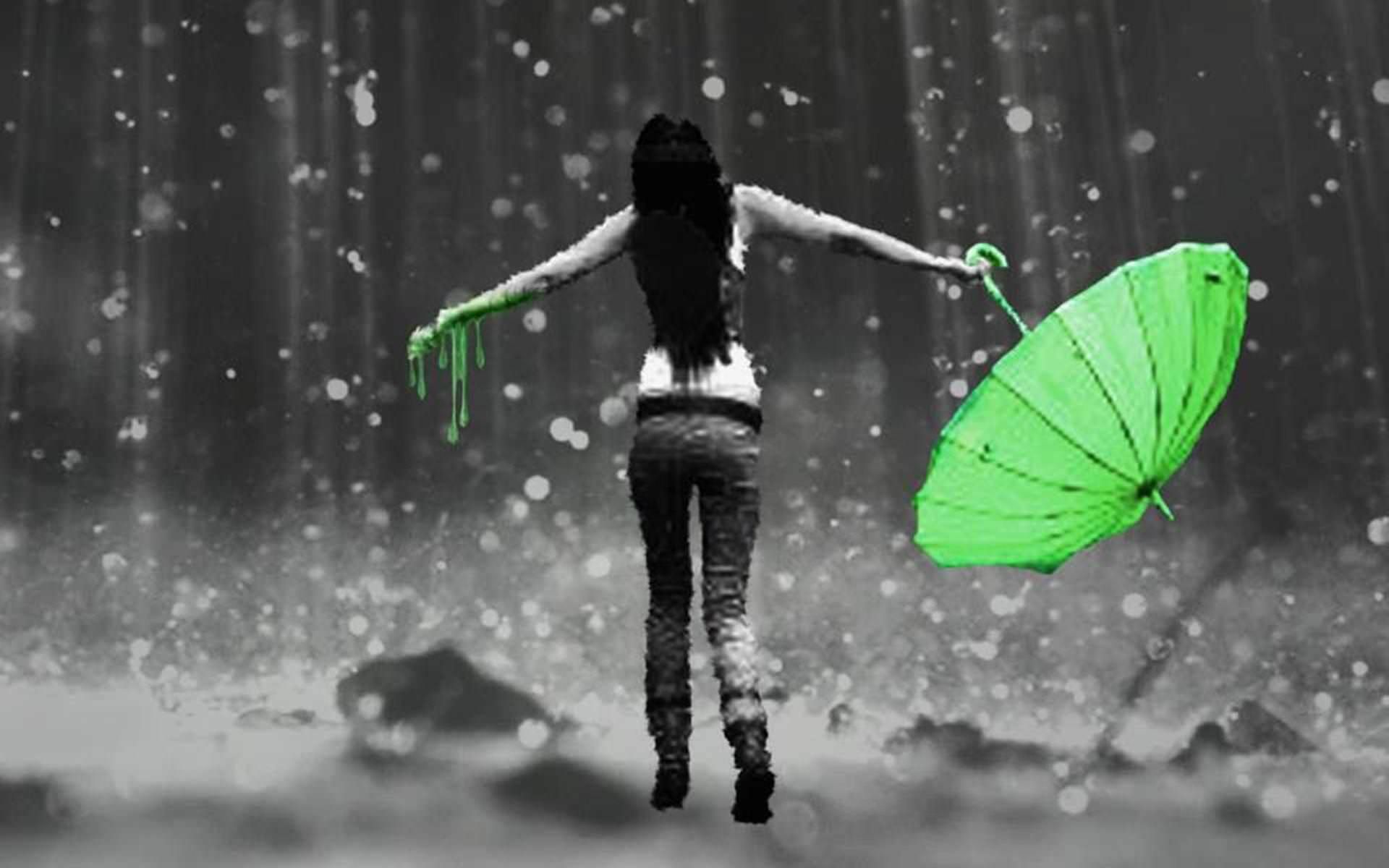 Beautiful Rain - HD Wallpaper 