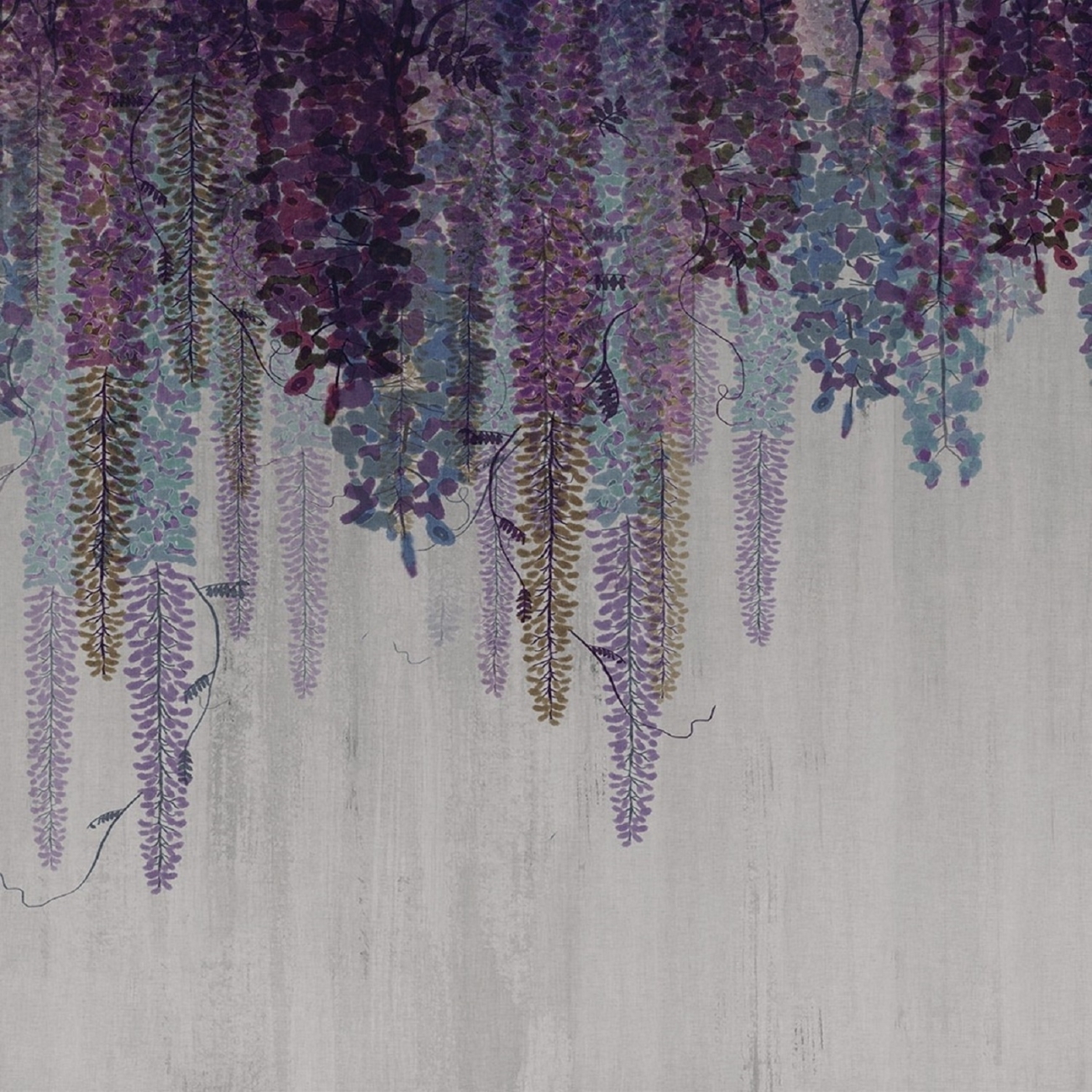 London Art Purple Rain Wallpaper - Purple Rain London Art - HD Wallpaper 
