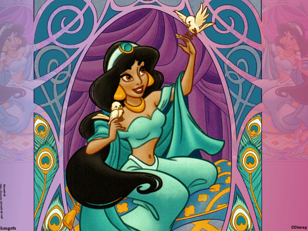 Princess Jasmine - Princess Jasmine Art - HD Wallpaper 