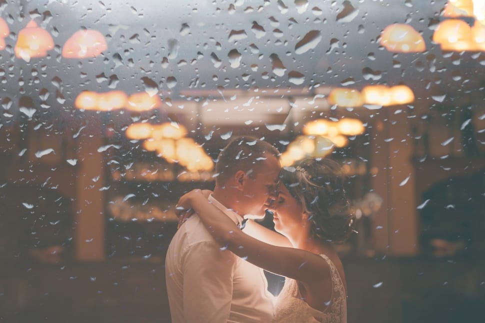 People, Couple, Love, Hug, Window, Rain Preview - Couple Hug In Rain - HD Wallpaper 