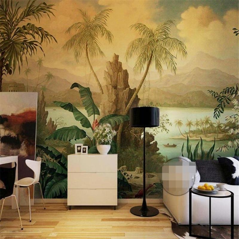Banana Trees Wall Mural - HD Wallpaper 