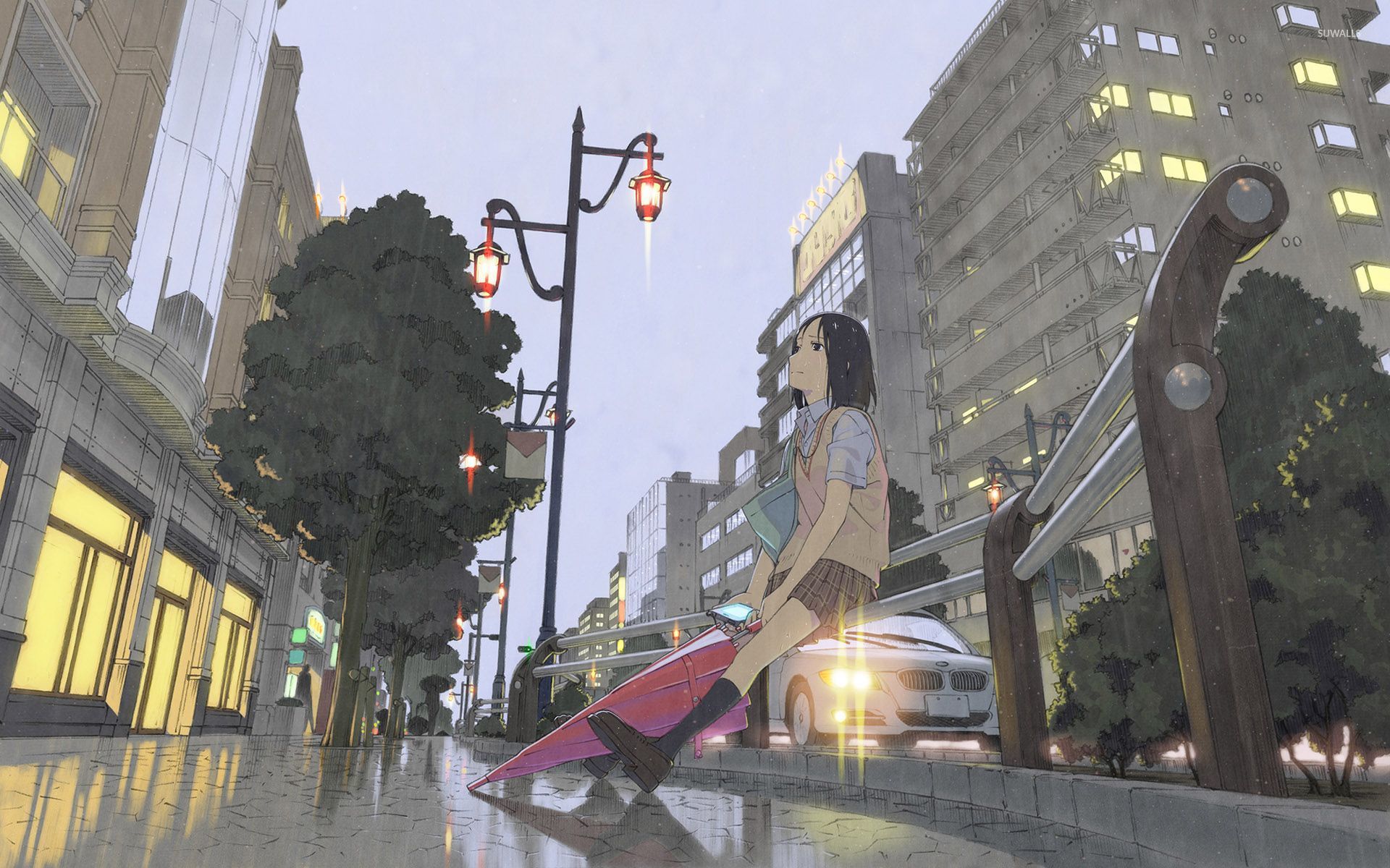 Sad Rain Wallpaper Anime - 1920x1200 Wallpaper 