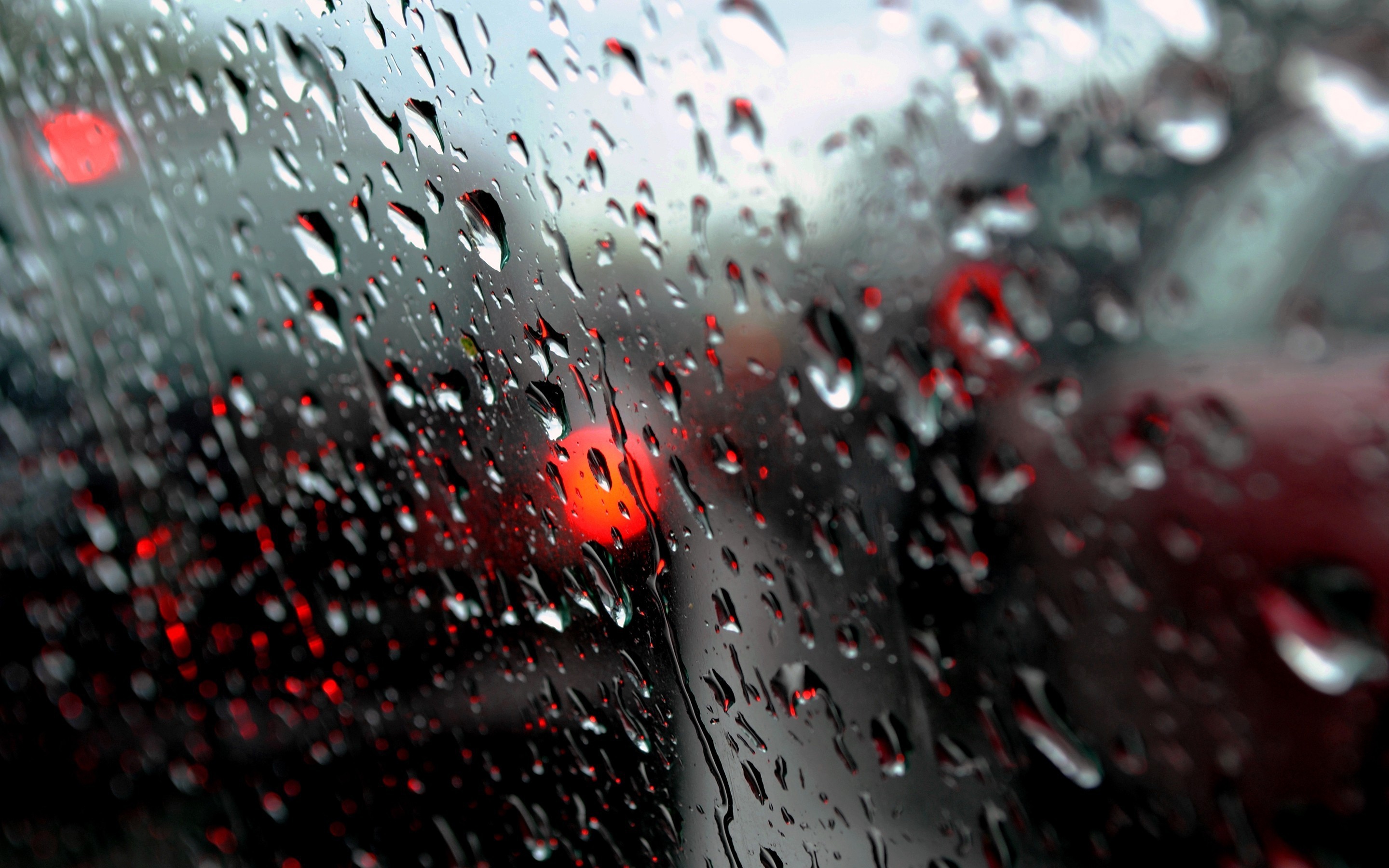 Rain Wallpaper Window Car - HD Wallpaper 