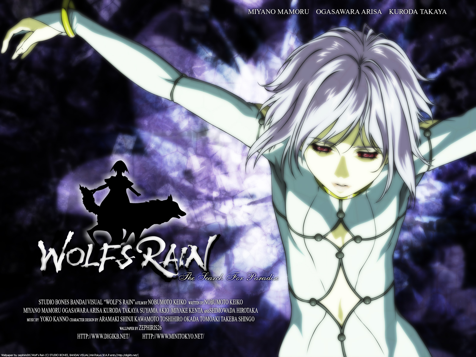 Wolf S Rain Wallpaper - Wolf's Rain Cheza - HD Wallpaper 