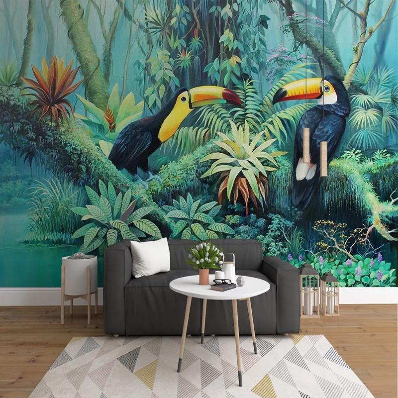 Tropical Rainforest Wall Art - HD Wallpaper 