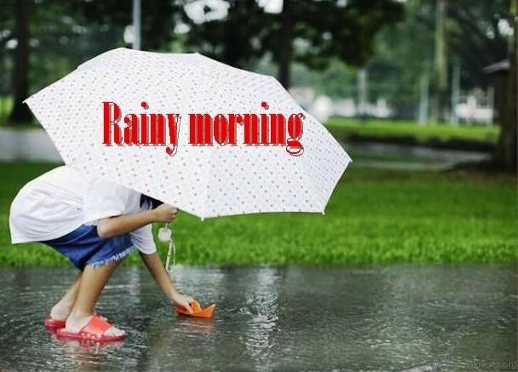 Good Morning Image - Good Morning By Heavy Rain - HD Wallpaper 