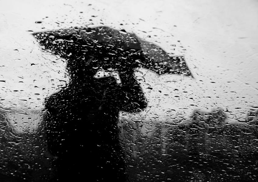 Heavy Rain Black And White - HD Wallpaper 