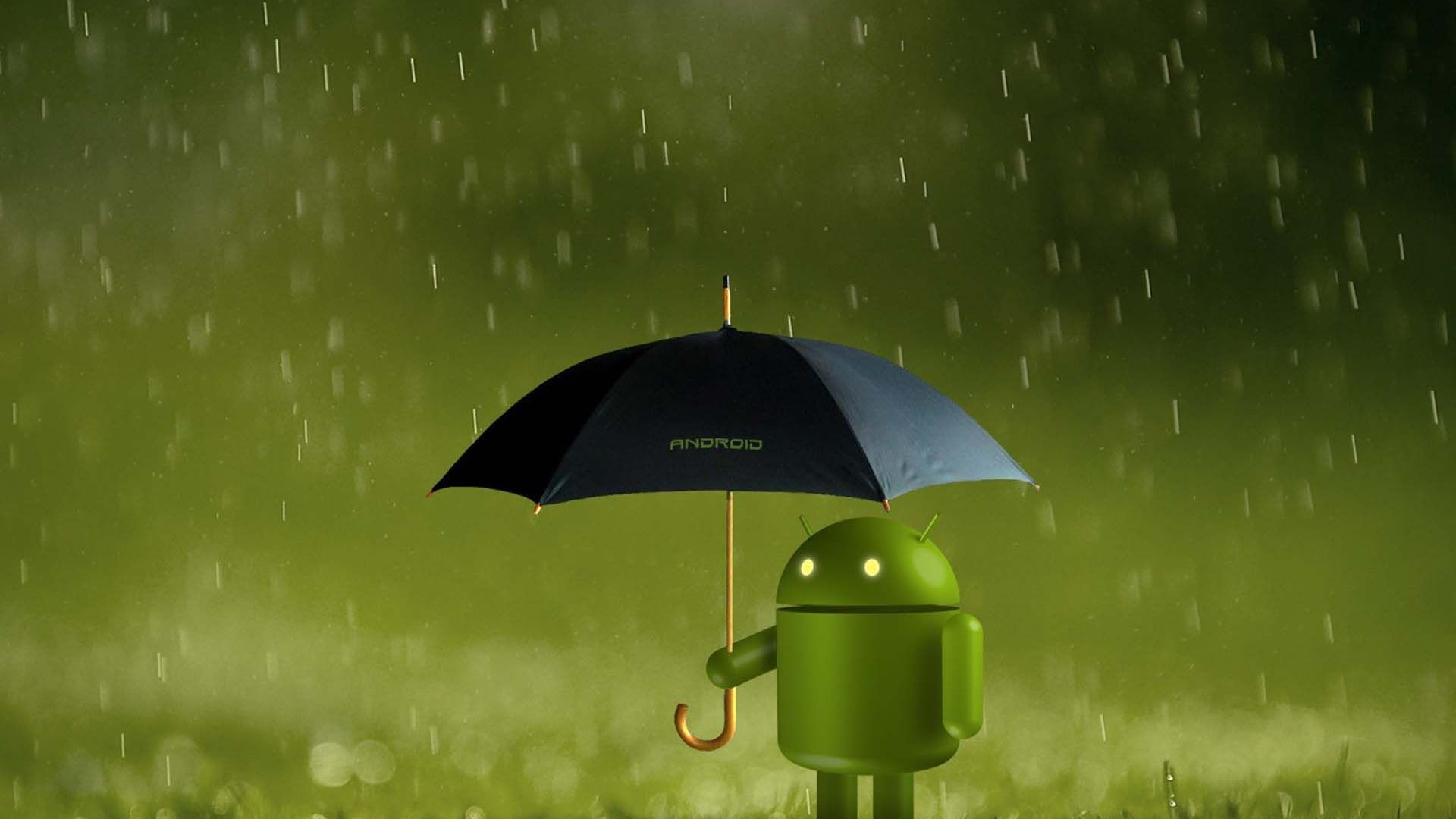 Android Rain Wallpaper Wallpaper - Android Wallpaper For Pc - HD Wallpaper 