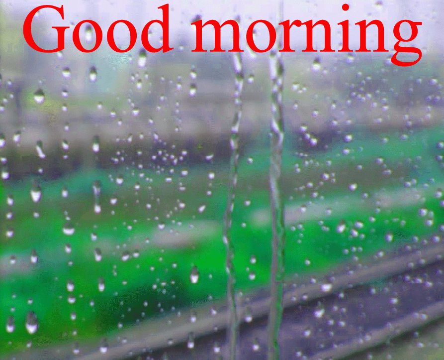 Rainy Day Good Mornings - HD Wallpaper 