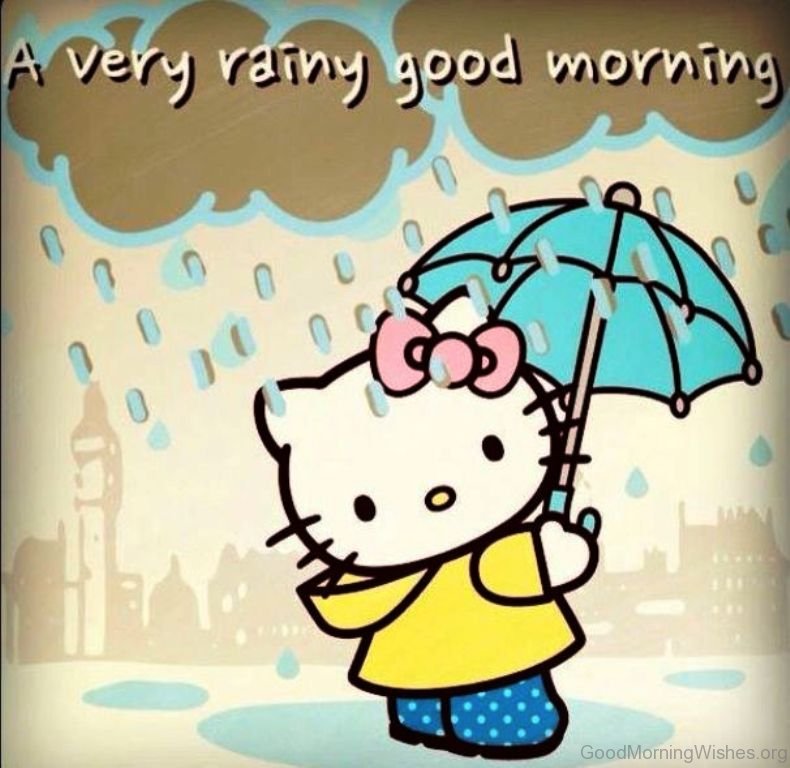 A Very Rainy Good Morning - Gud Morning Rainy Day - HD Wallpaper 