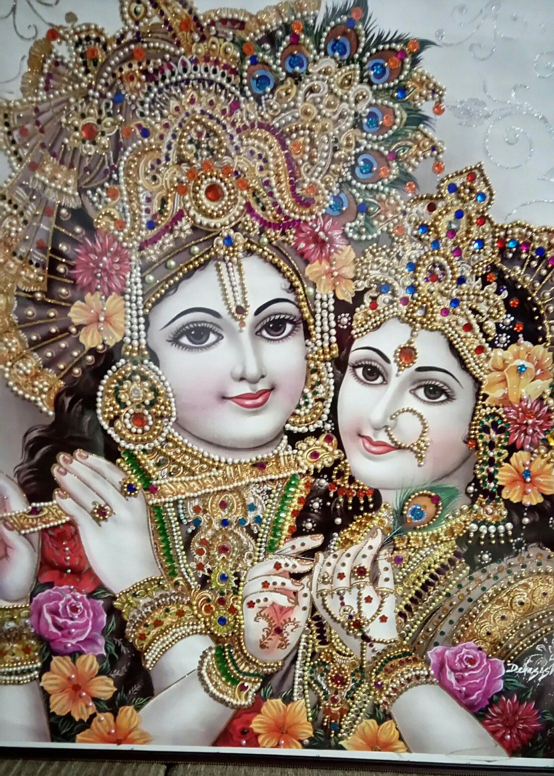 Jugal Jodi Images Radha N Kanha - Radha Krishna Yugal Jodi - HD Wallpaper 
