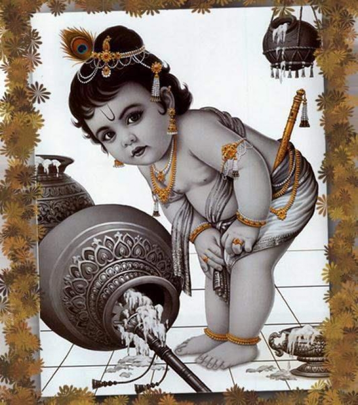 Bal Gopal Images - Sree Krishna Jayanthi Wishes - 720x814 Wallpaper -  