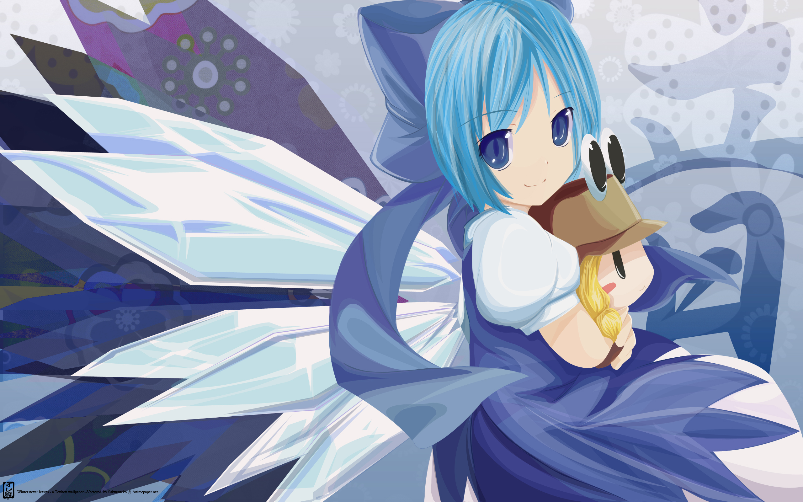 Wallpaper - Suwako And Cirno - HD Wallpaper 