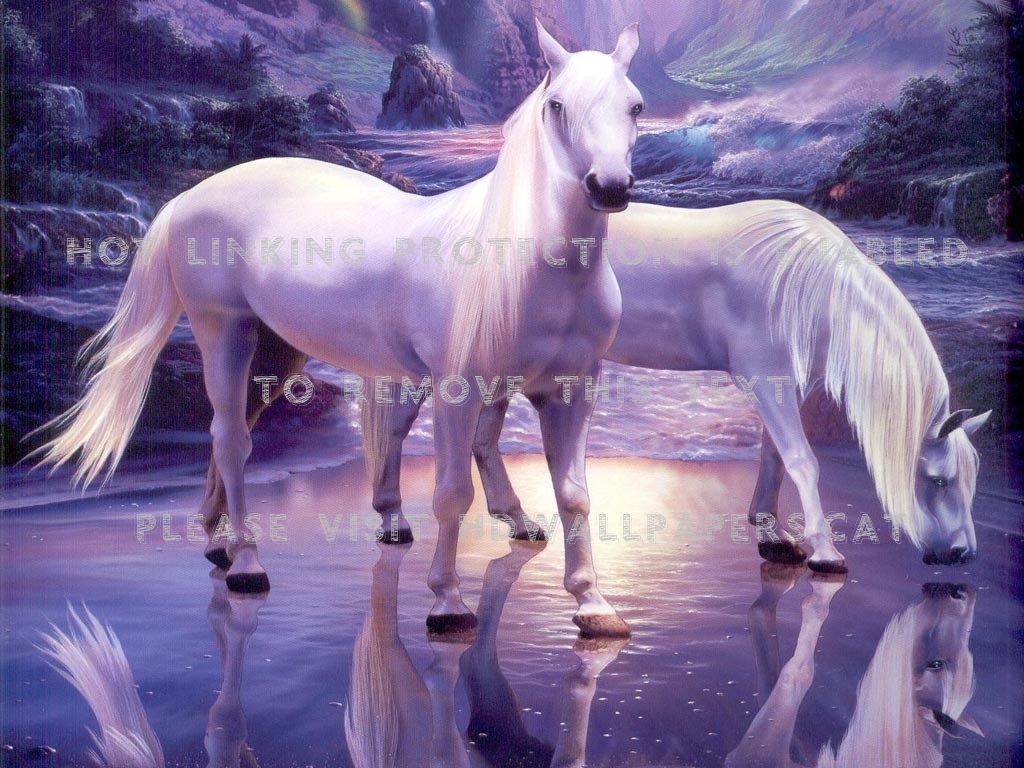 Stallions In The Mist 3d Horses Animals - Stallions Free - HD Wallpaper 