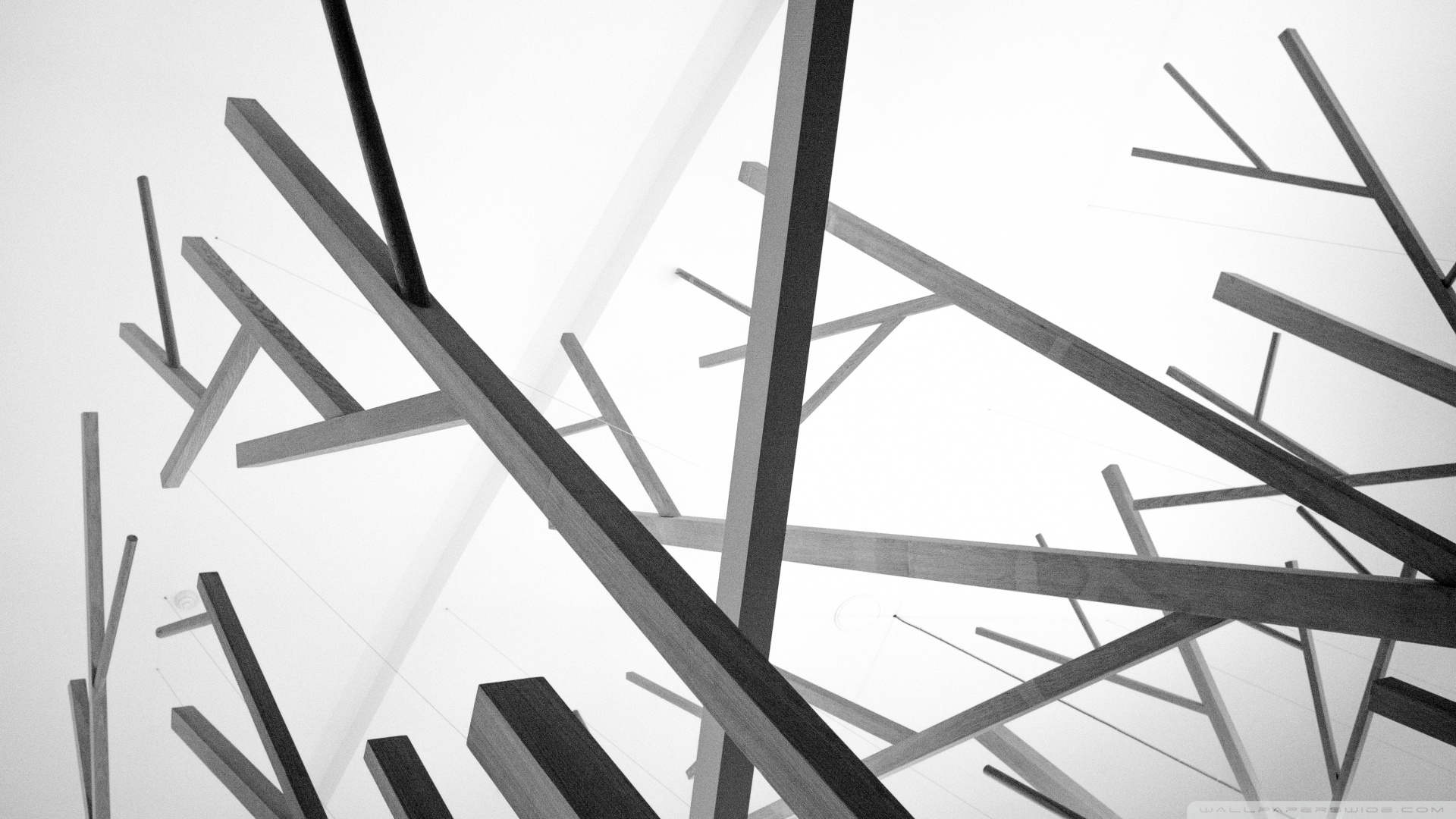 Black And White Abstract Wallpapers - Wallpaper - HD Wallpaper 