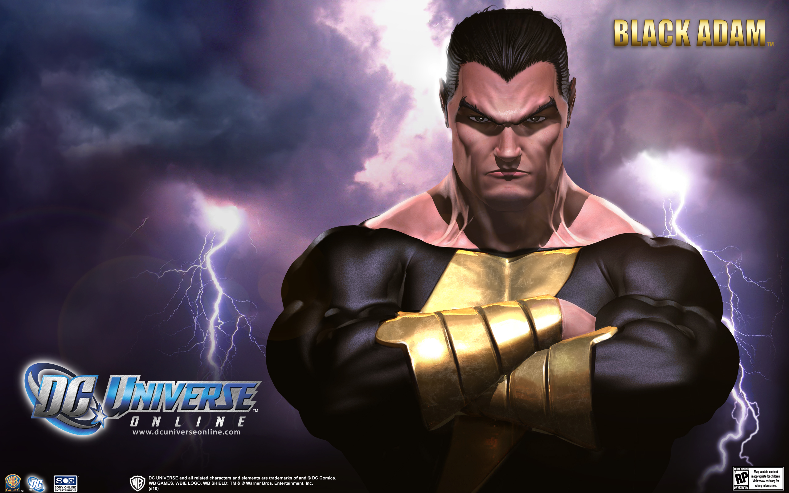 Dc Universe Online Black Adam Wallpapers - Dc Universe Online Wallpapers Hd - HD Wallpaper 