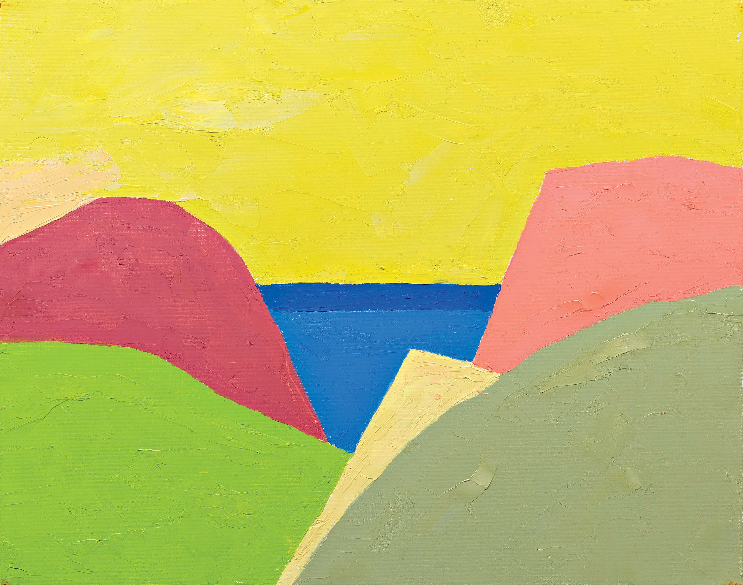 Etel Adnan Sfmoma - HD Wallpaper 