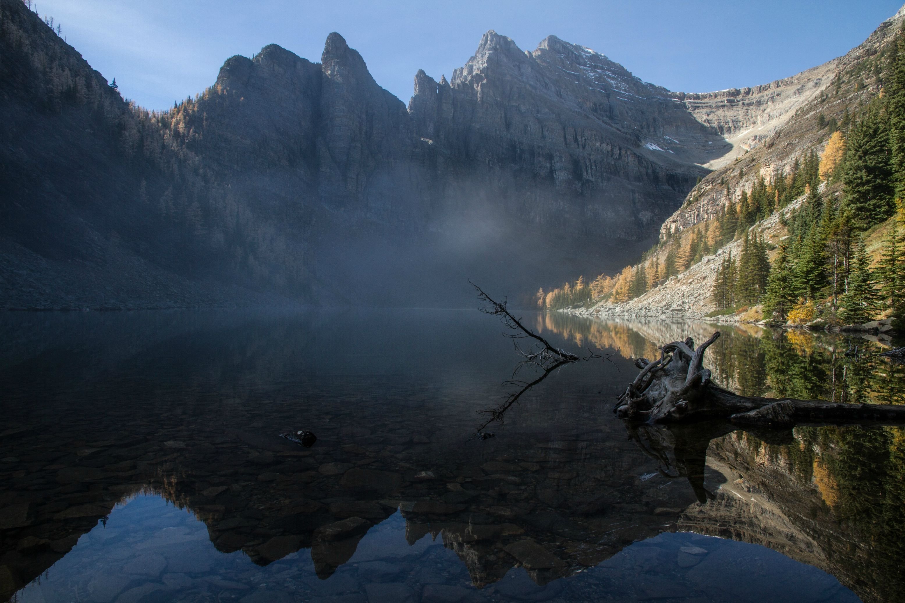 Lake Agnes - HD Wallpaper 