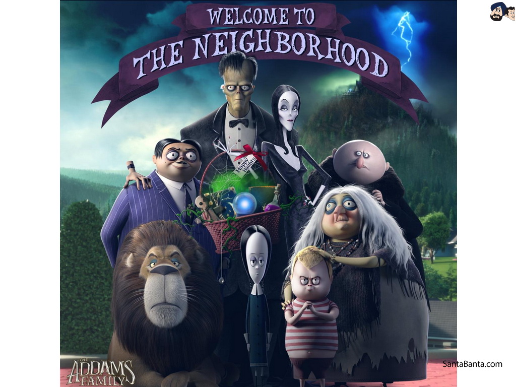 The Addams Family - Addams Family 2019 Dvd Cover - HD Wallpaper 