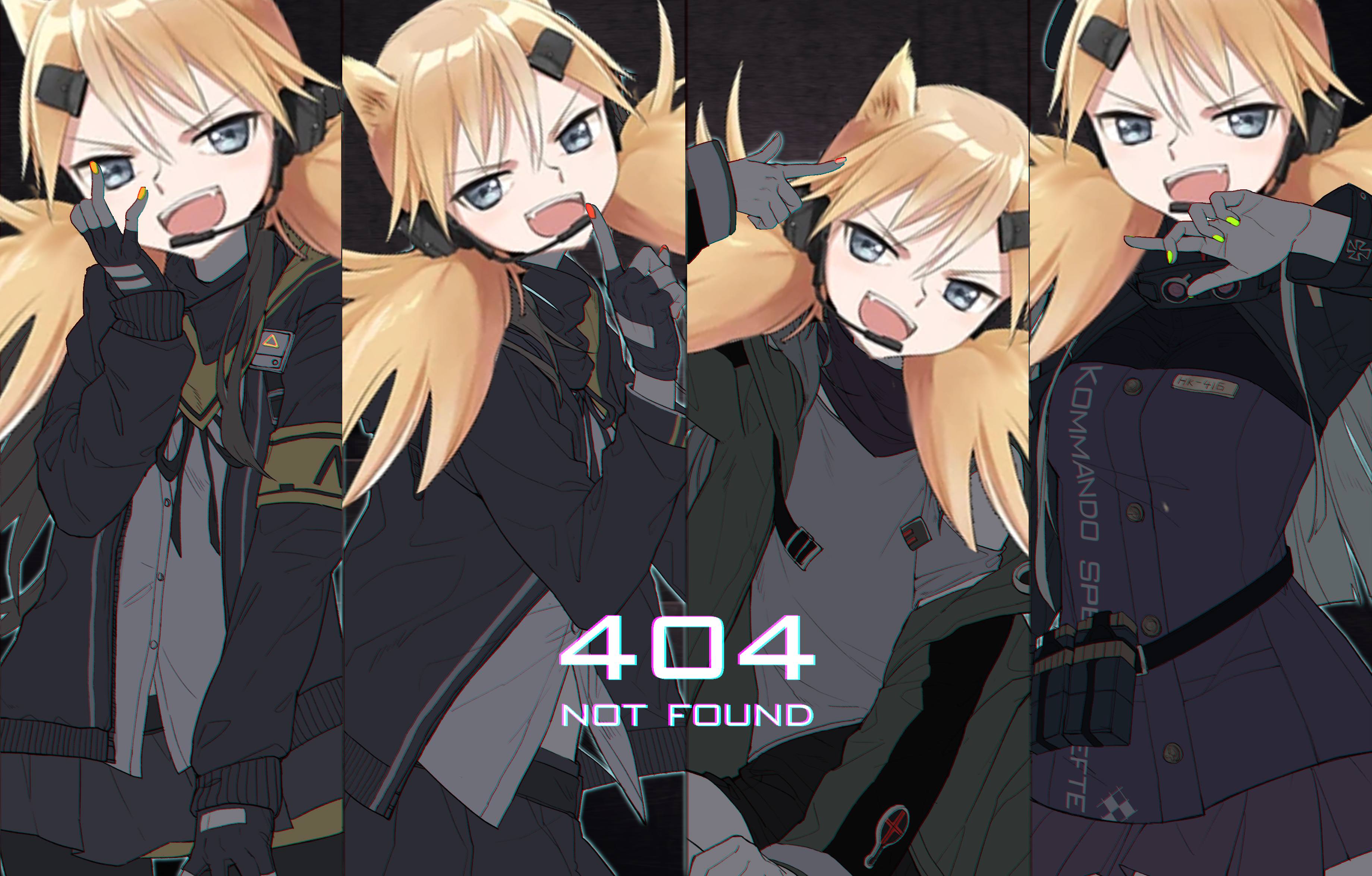 Girls Frontline Squad 404 - HD Wallpaper 