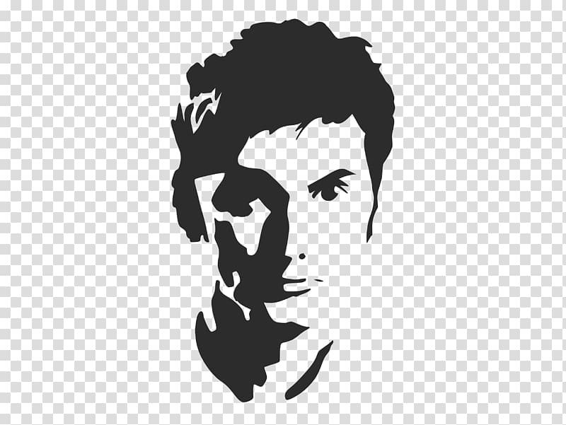 David Tennant Tenth Doctor Doctor Who Silhouette Stencil, - Location Logo Transparent Background - HD Wallpaper 