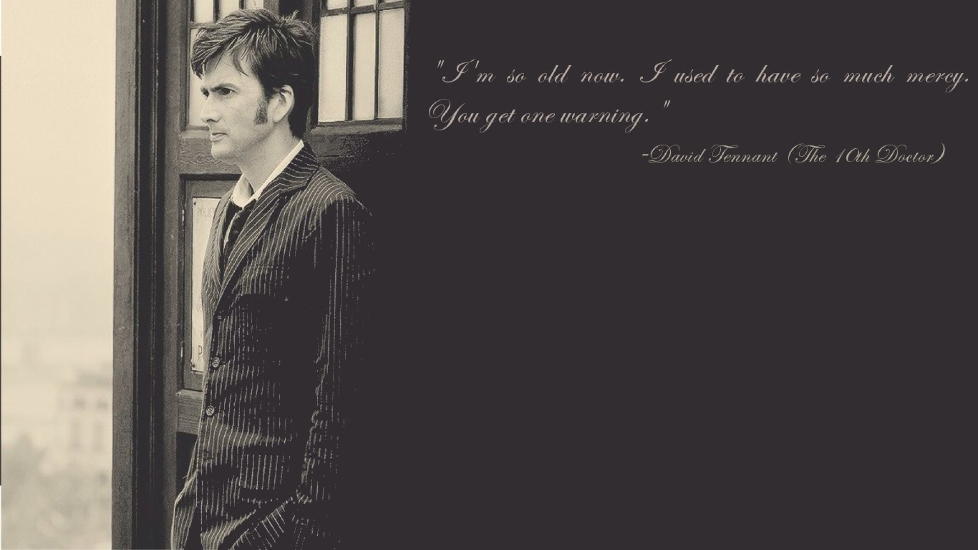 Sad 10th Doctor Quotes - HD Wallpaper 