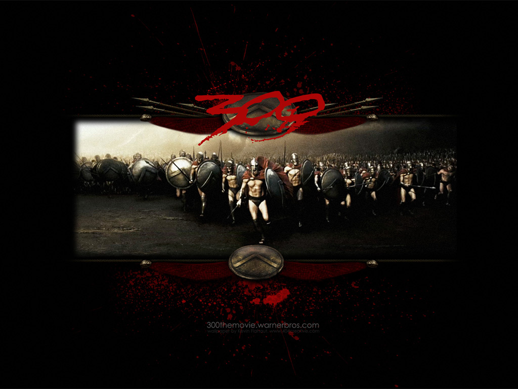 300 Movie Hd Desktop - HD Wallpaper 