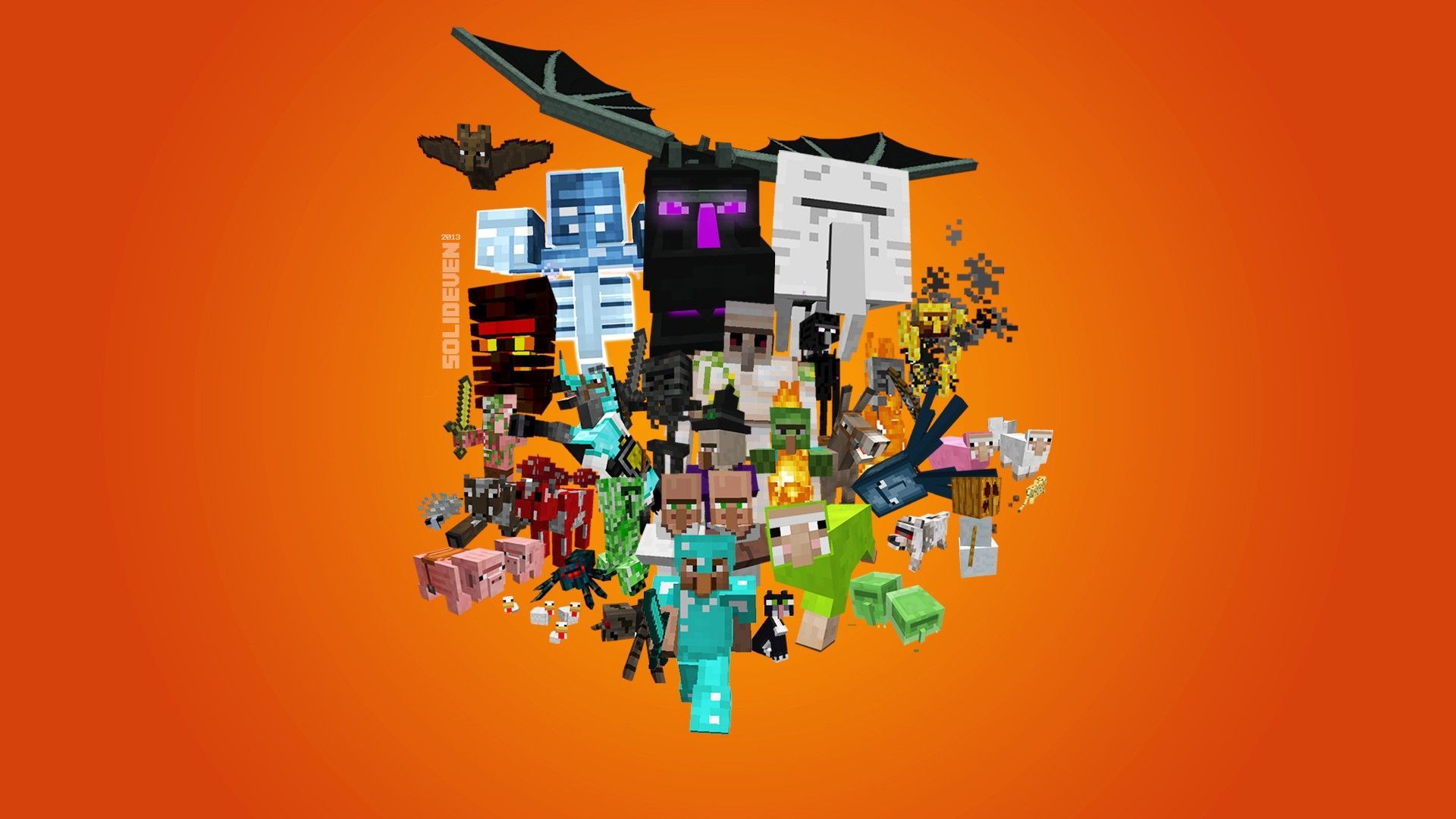 Minecraft Desktop Wallpaper - Minecraft Kids Backpack - HD Wallpaper 
