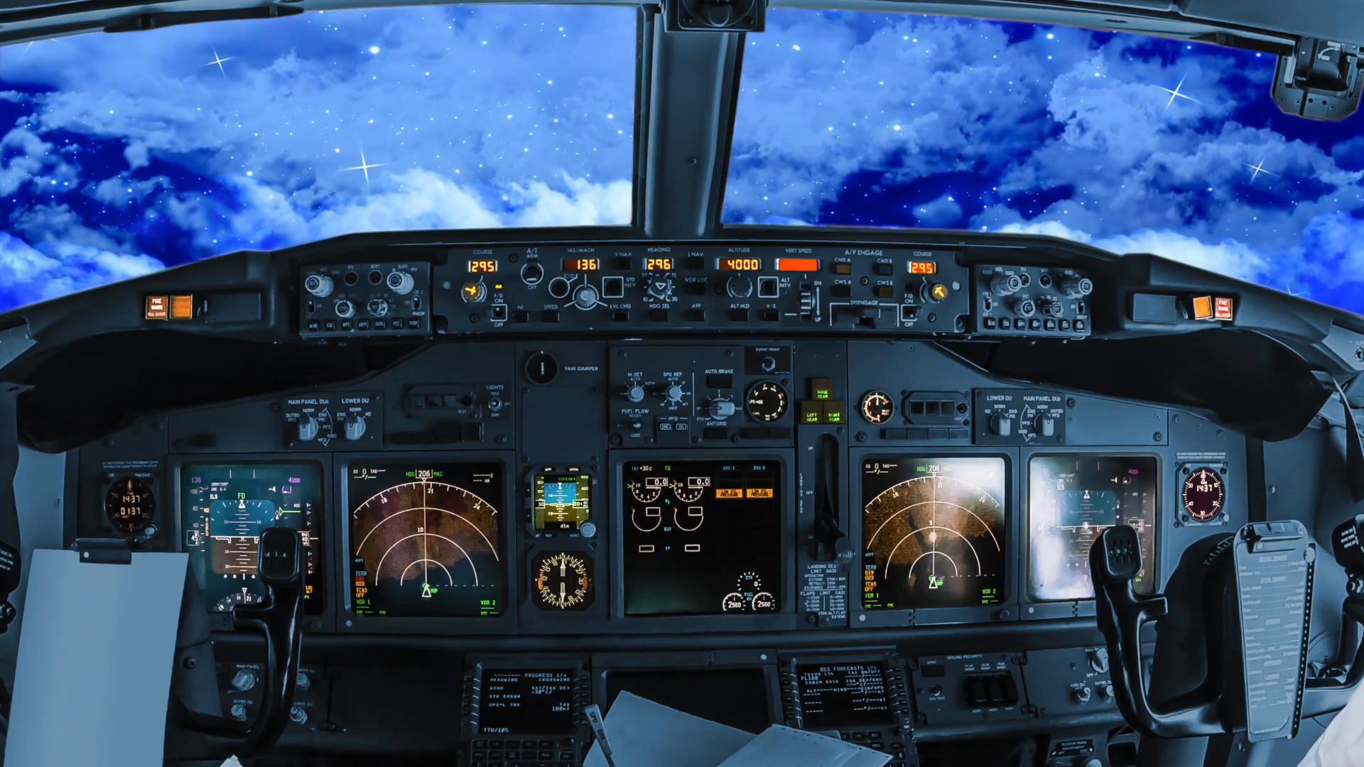 Airplane Cockpit Png Hd - HD Wallpaper 