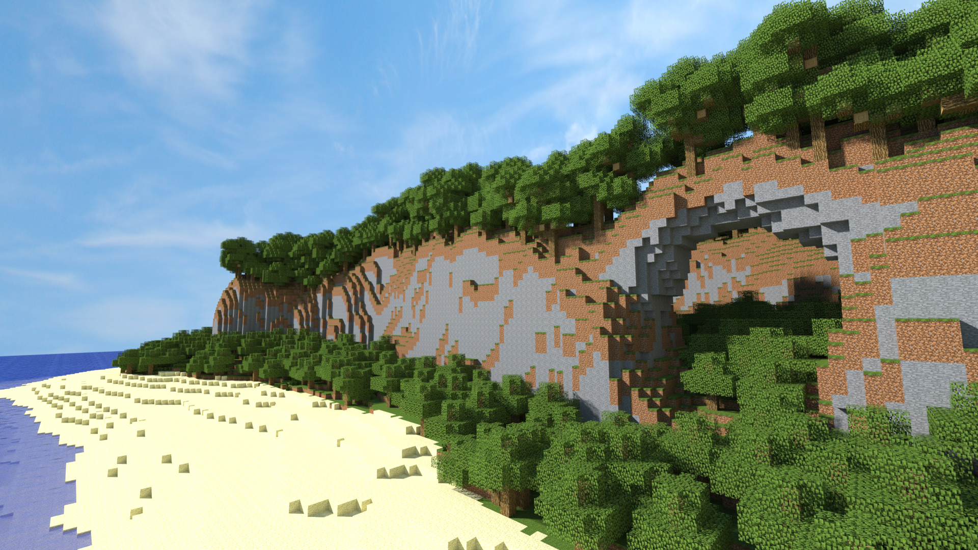 Minecraft Wallpaper Hd Wallpaper - Nature Wallpaper Hd Minecraft - HD Wallpaper 