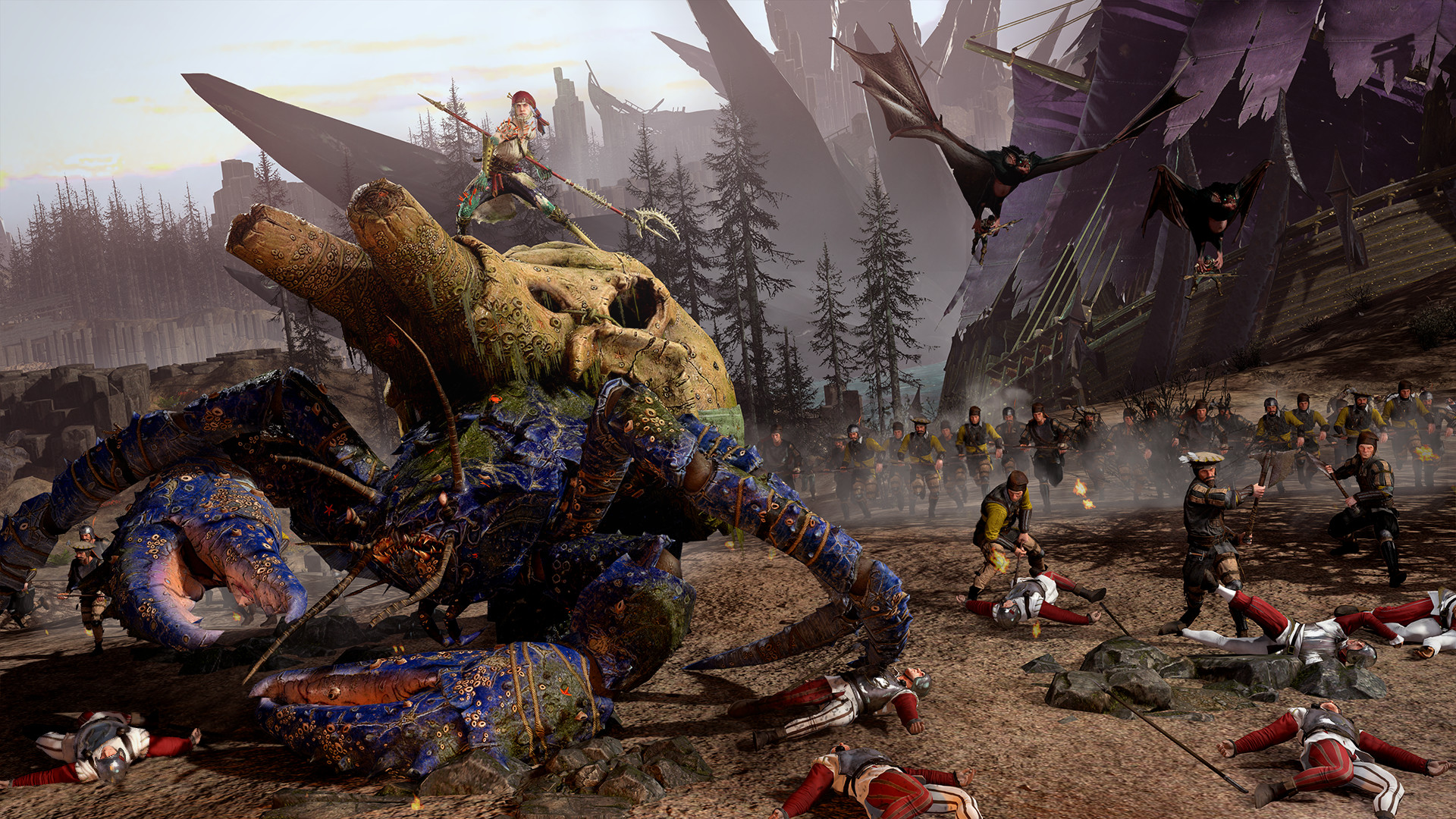 Total War Warhammer 2 Vampire Coast - HD Wallpaper 