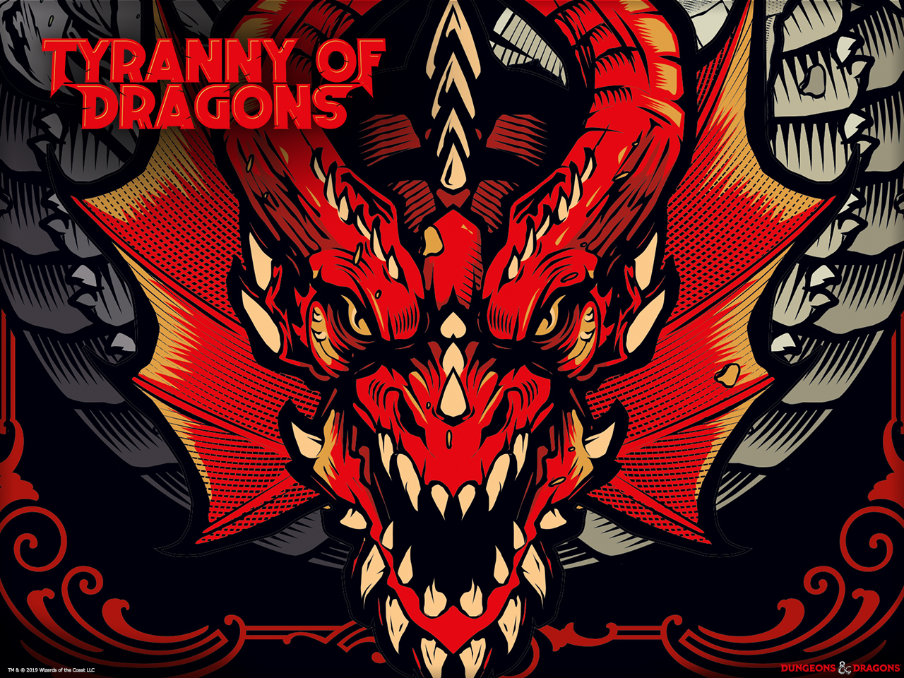 Tyranny Of Dragons Wallpaper - D&d Tyranny Of Dragons - HD Wallpaper 